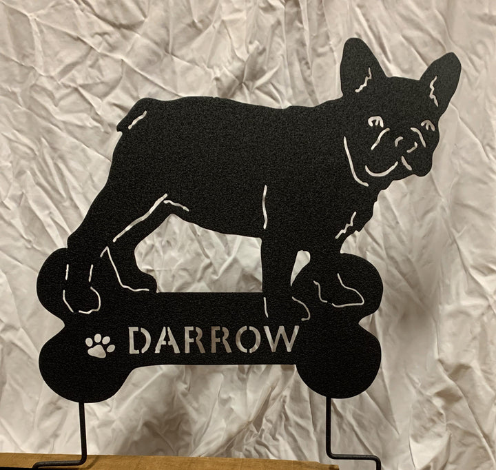 French Bulldog Statue or Dog Wall Art