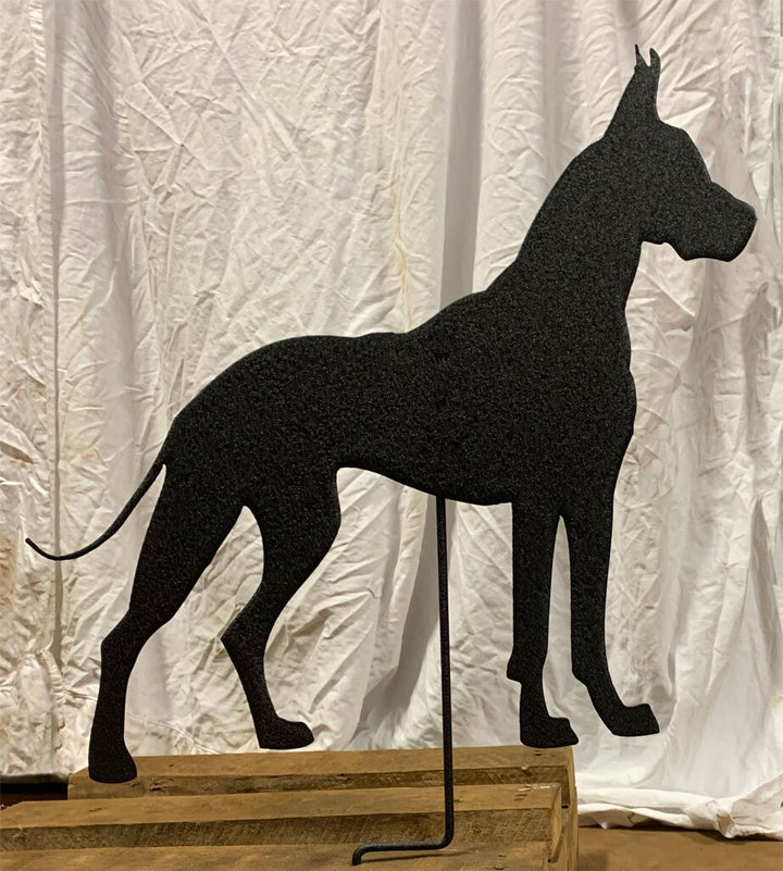 Great Dane Garden Stake or Wall Hanging (style 1)