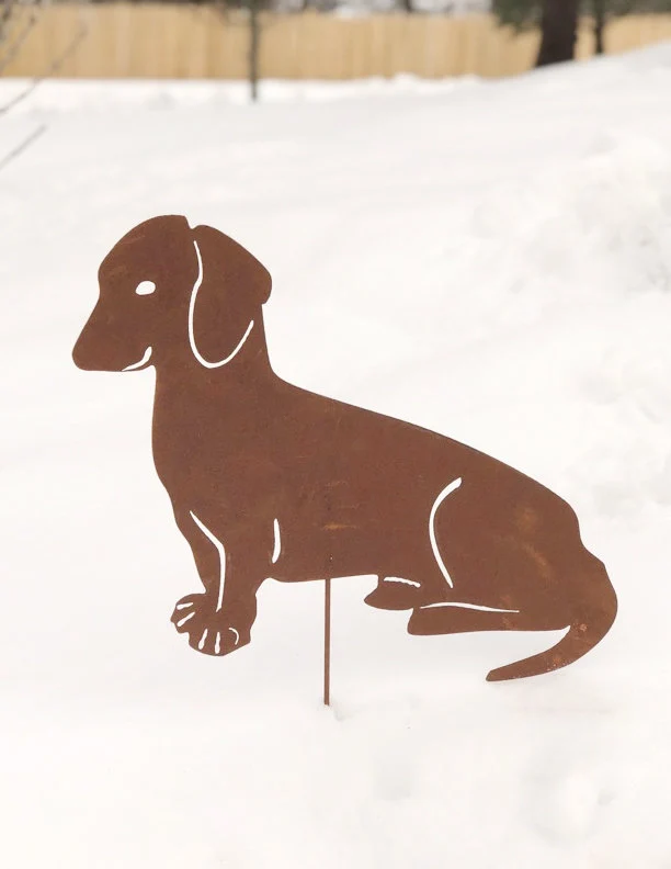 Dachshund Garden Stake or Dog Wall Art