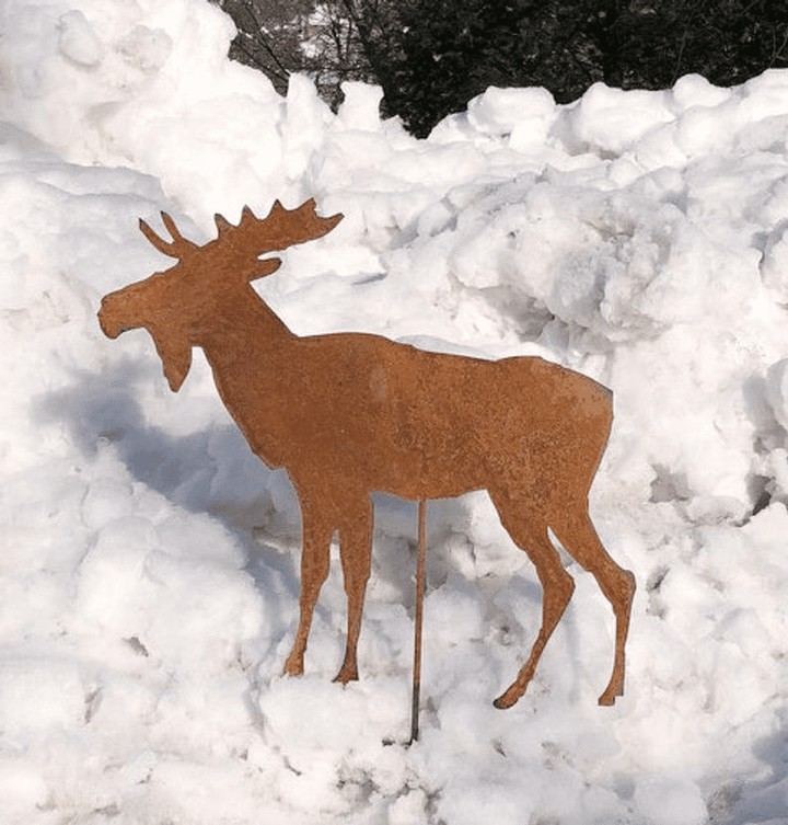 Metal Moose or Moose Wall Art