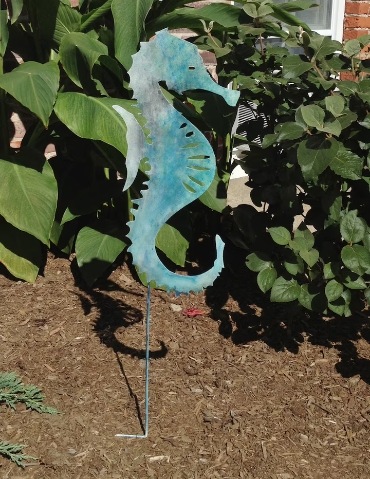 Seahorse Garden Stake or Wall Hanging