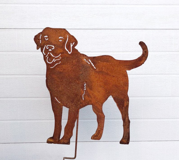 Labrador Statue or Dog Wall Art