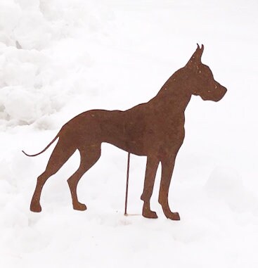 Great Dane Garden Stake or Wall Hanging (style 1)