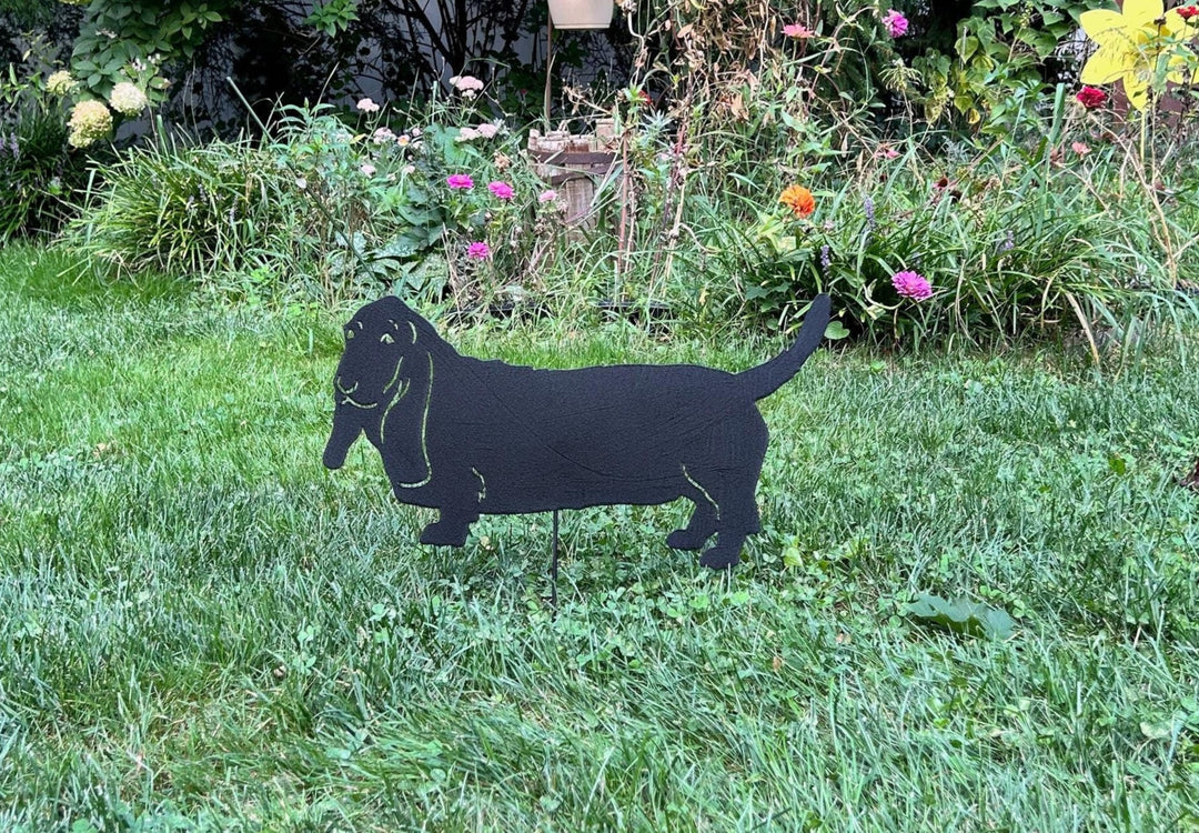 Basset Hound Statue or Dog Wall Art