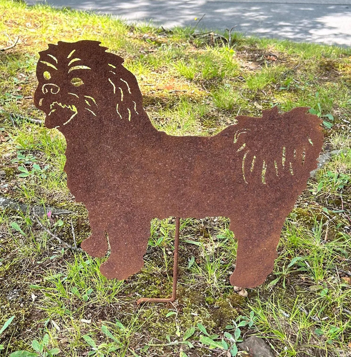 Shih Tzu Garden Stake or Wall Hanging (Style 1)
