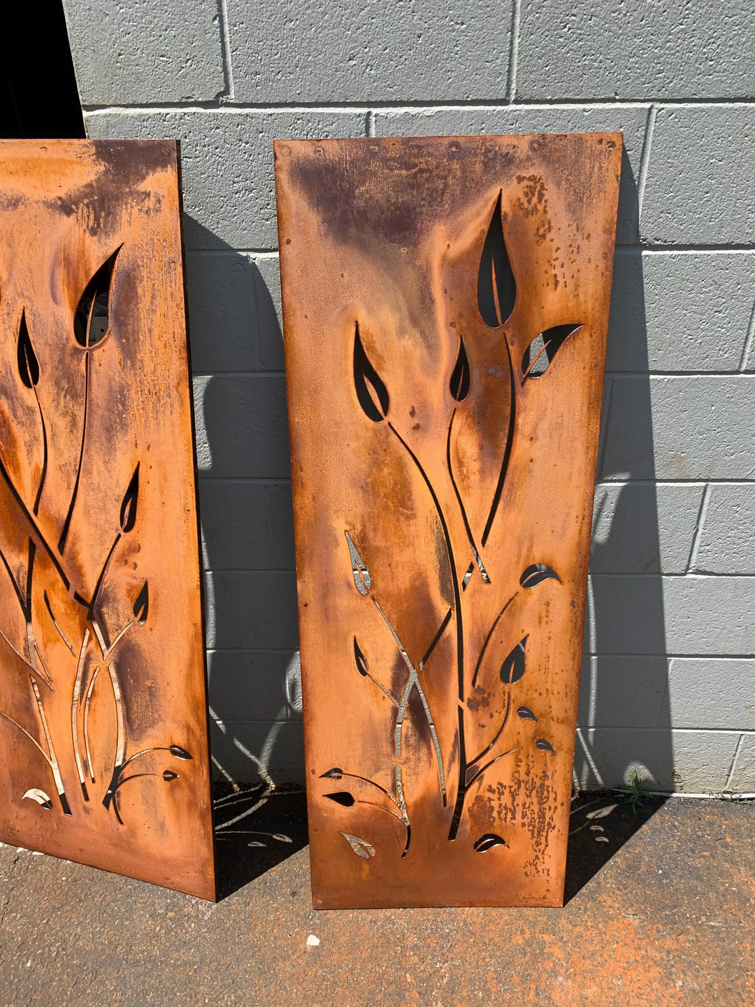 Outdoor Privacy Screens or Outdoor Metal Wall Art (46" Inch)
