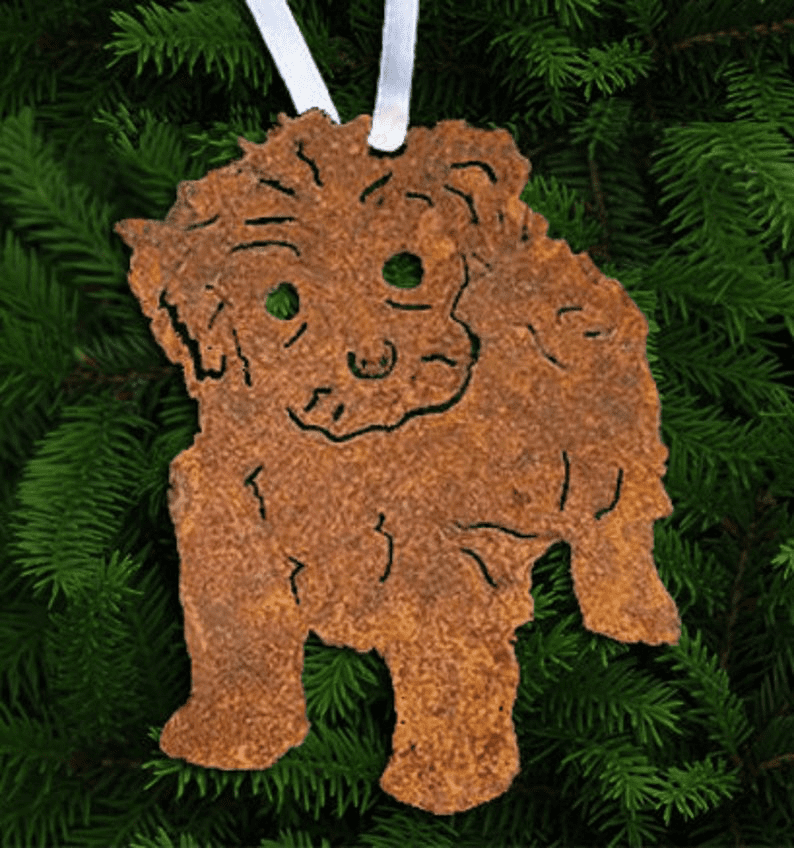 Tea Cup Poodle Plant Stake