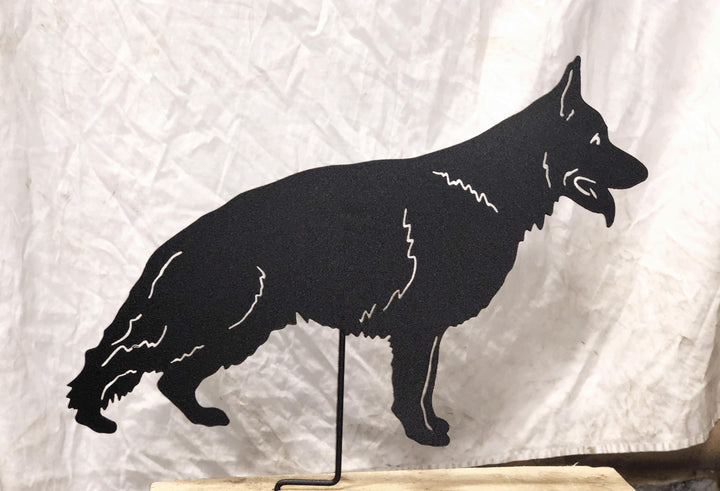 German Shepherd Statue or Dog Wall Art