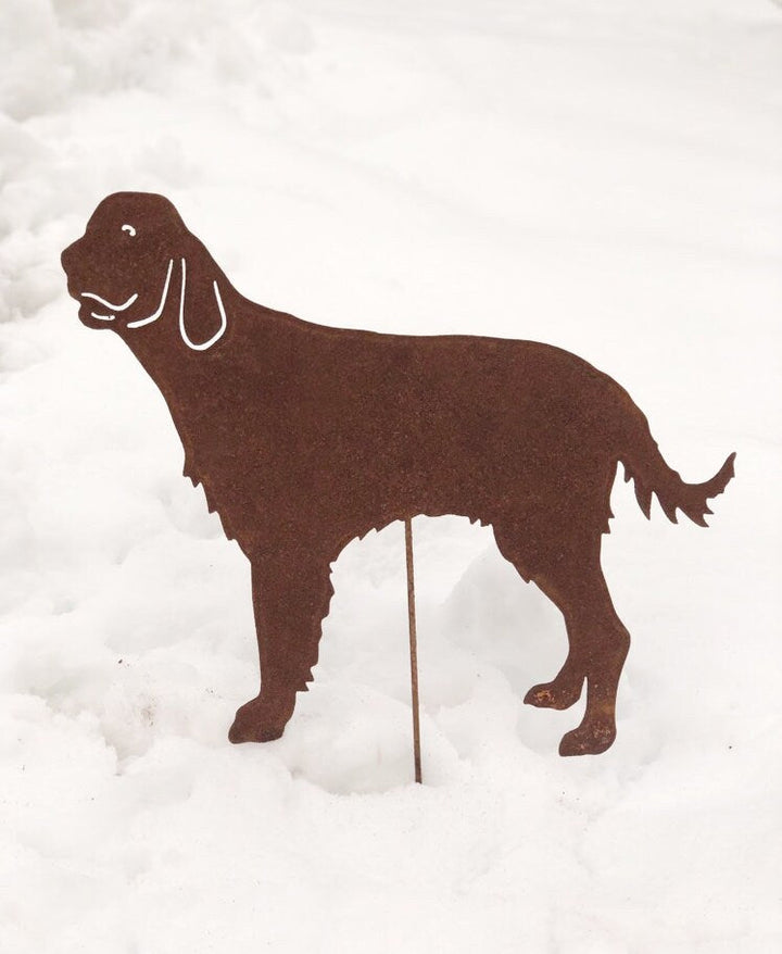 English Setter Garden Stake or Wall Hanging