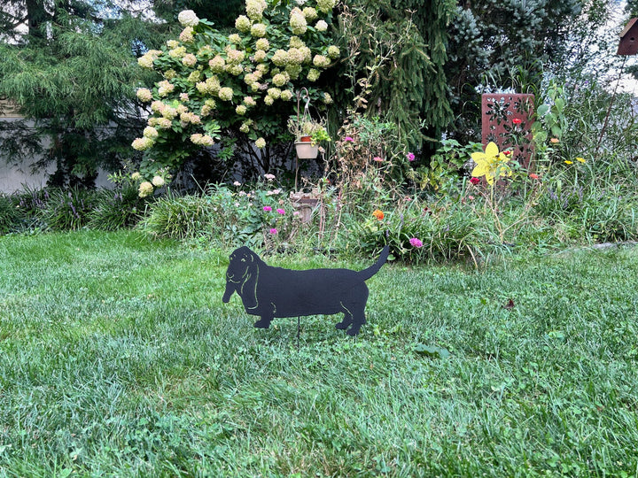 Basset Hound Statue or Dog Wall Art