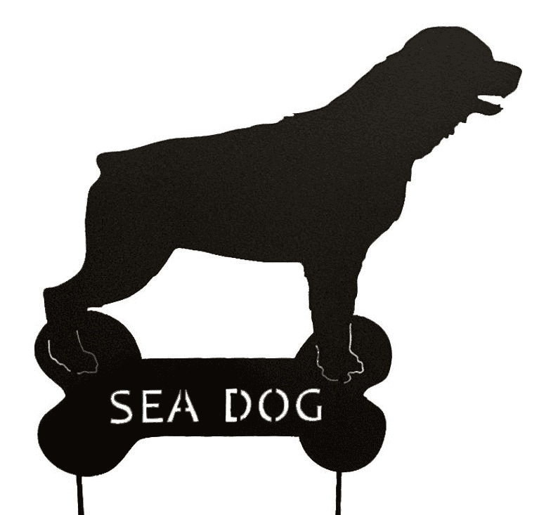 Rottweiler Garden Stake or Wall Hanging