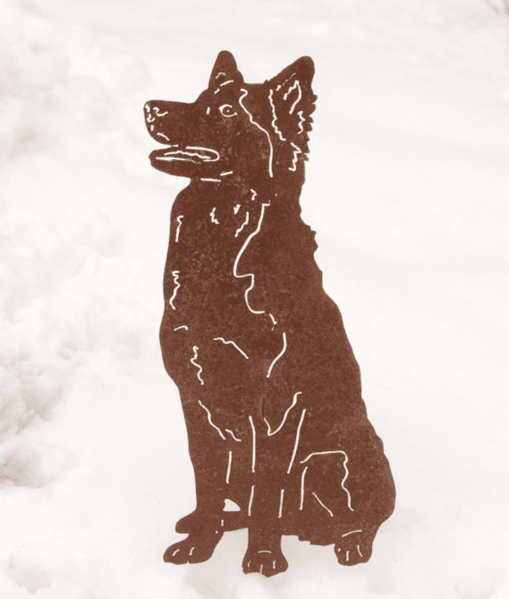 Husky Garden Stake or Wall Hanging
