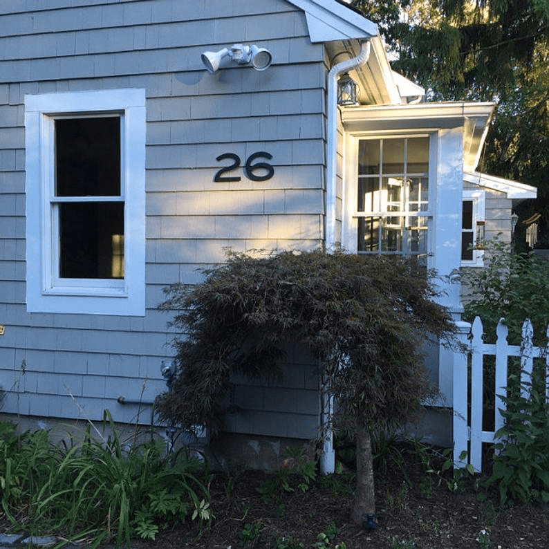 Metal House Numbers or Letters - 2 to 8 Inches (Set of 4) Blair