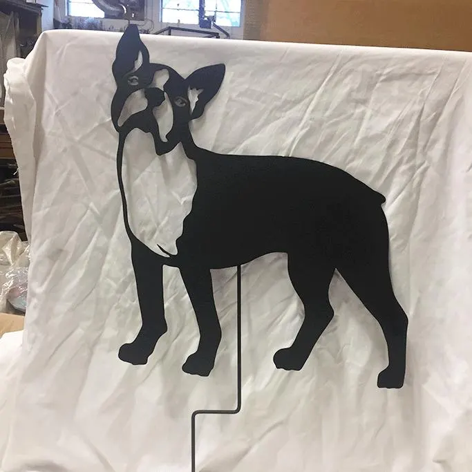 Boston Terrier Memorial or Dog Wall Art