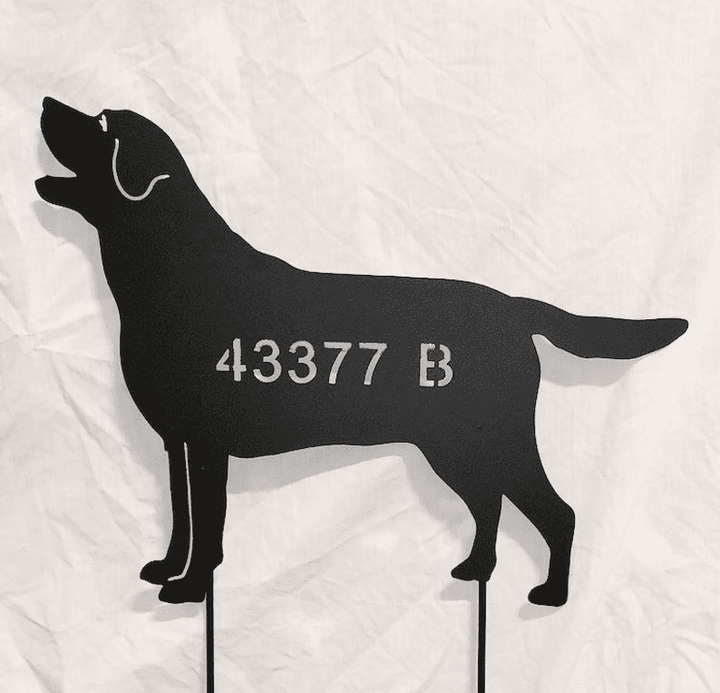 Labrador Retriever Memorial or Dog Wall Art (Style 2)