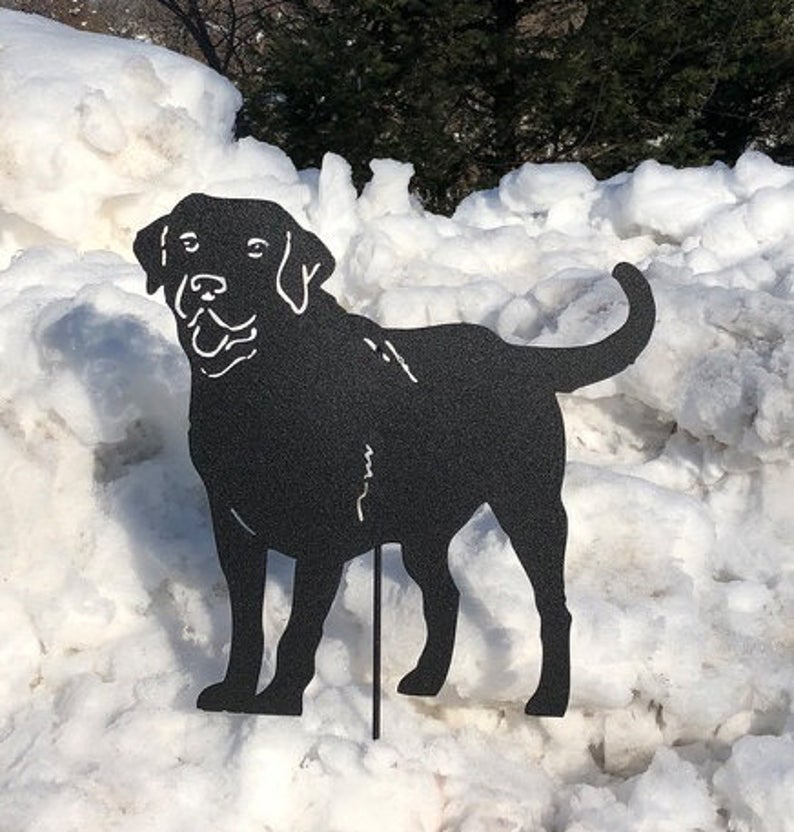 Labrador Statue or Dog Wall Art