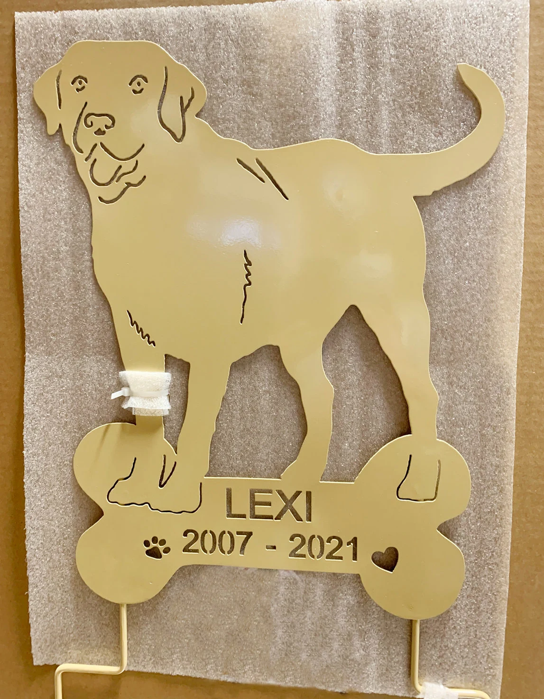 Labrador Statue or Dog Wall Art