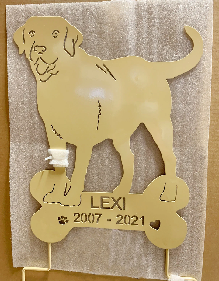 Labrador Statue or Dog Wall Art