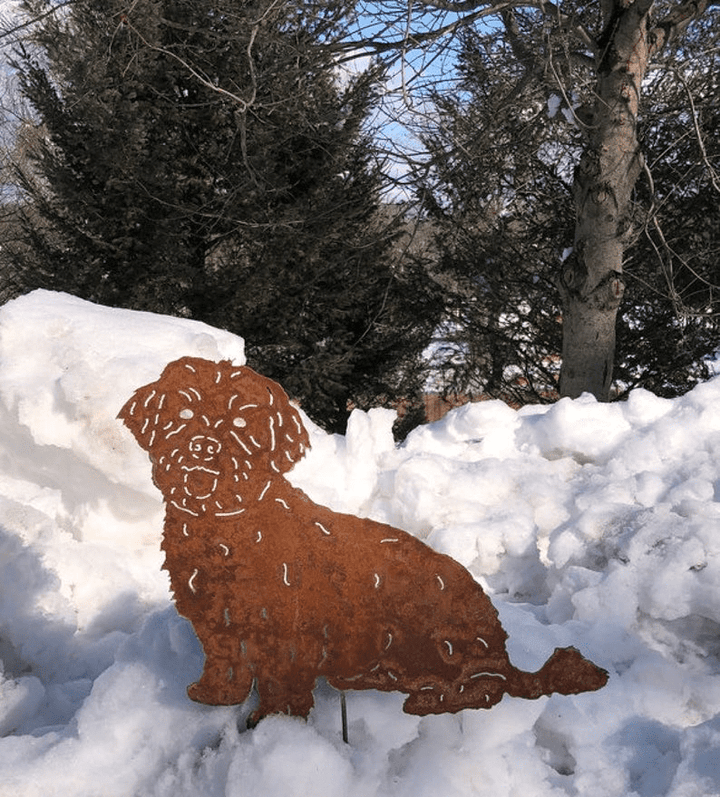 Havanese Dog Garden Stake or Wall Hanging