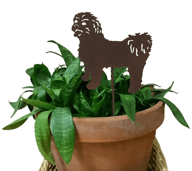 Shih Tzu Plant Stake