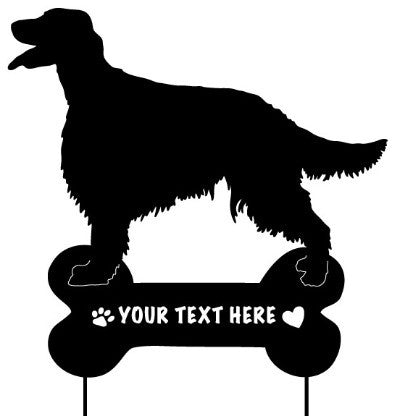 Irish Setter Garden Stake or Wall Hanging (Style 2)