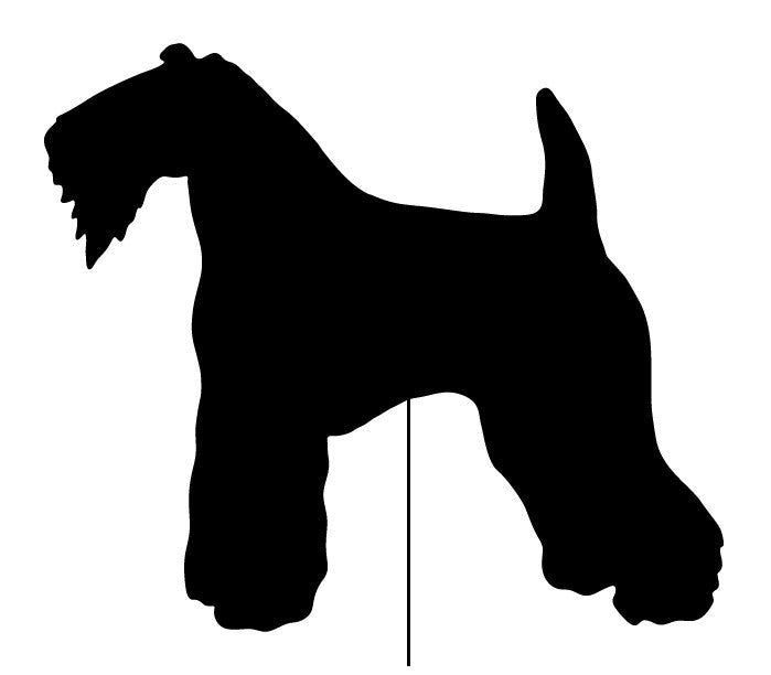 Kerry Blue Terrier Memorial or Dog Wall Art