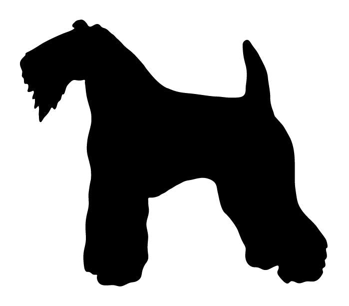 Kerry Blue Terrier Memorial or Dog Wall Art