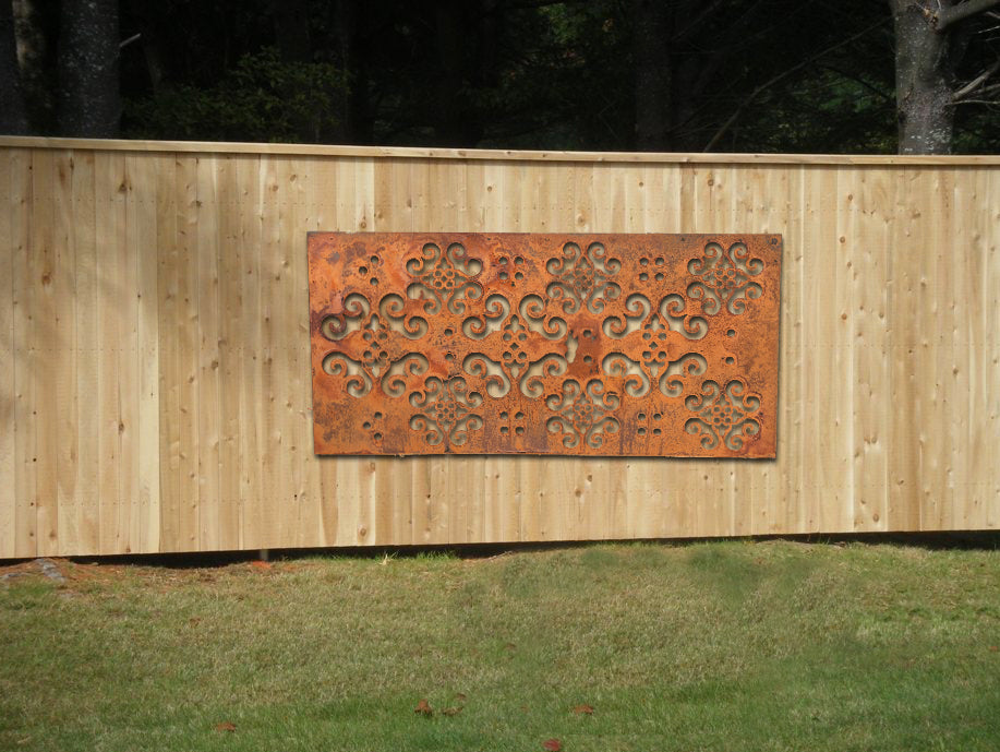 Outdoor Privacy Panels or Metal Wall Sculptures (46" Inch)