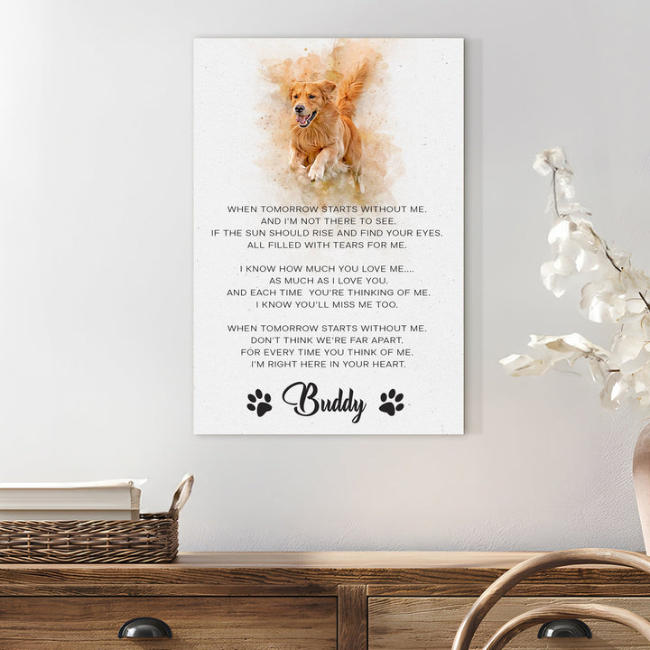 Pet Memorial Sign I&