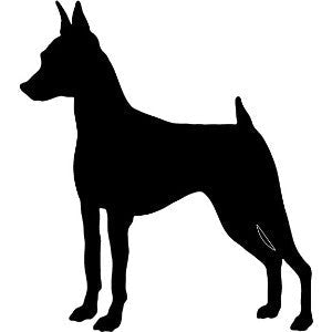 Miniature Pinscher Garden Stake or Wall Hanging (Style1)
