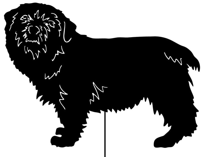 Norfolk Terrier Garden Stake or Wall Hanging