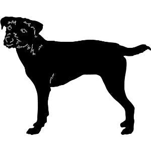 Parson Jack Russell Terrier Garden Stake or Wall Hanging (Style 1)