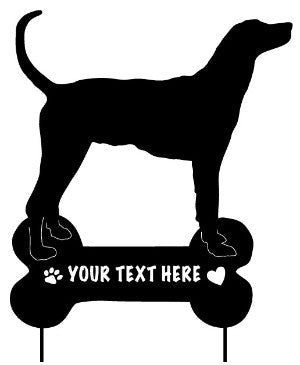 Plott Hound Garden Stake or Wall Hanging