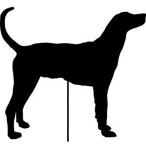 Plott Hound Garden Stake or Wall Hanging