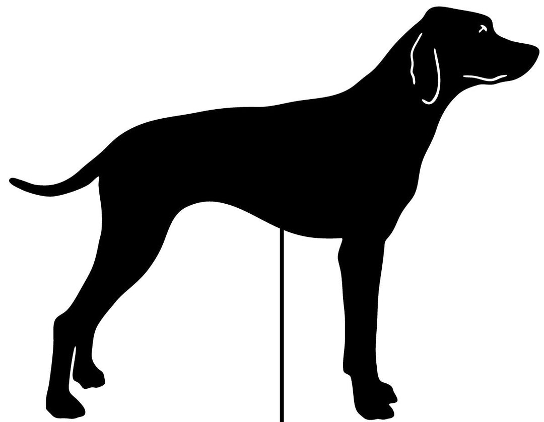 Pointer Garden Stake or Wall Hanging