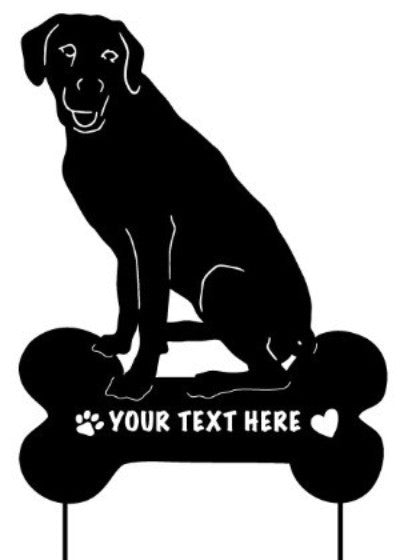 Rhodesian Ridgeback Garden Stake or Wall Hanging