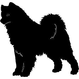 Samoyed Garden Stake or Dog Wall Art