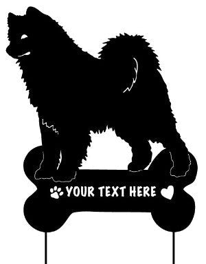 Samoyed Garden Stake or Dog Wall Art