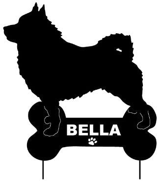 Schipperke Garden Stake or Wall Hanging