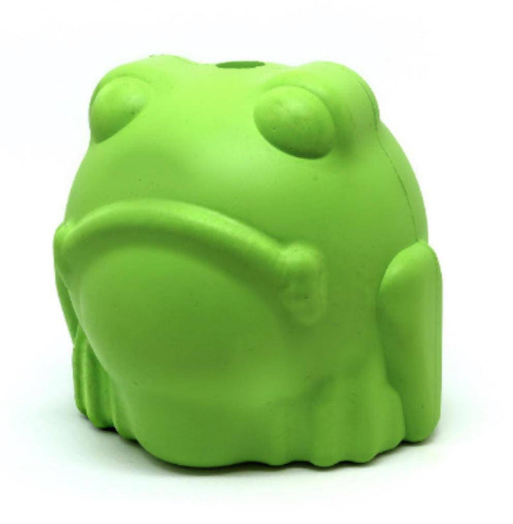 Bull Frog Dog Chew Toy &amp; Treat Dispenser - USA Made | SodaPup