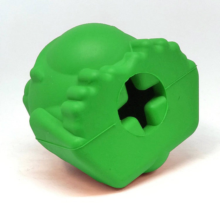 Bull Frog Dog Chew Toy &amp; Treat Dispenser - USA Made | SodaPup