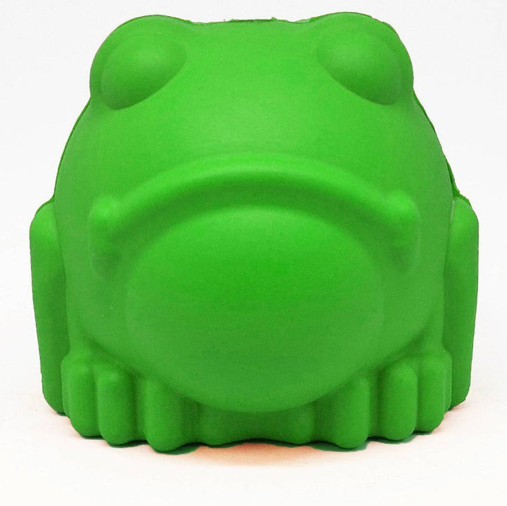 Bull Frog Dog Chew Toy &amp; Treat Dispenser - USA Made | SodaPup