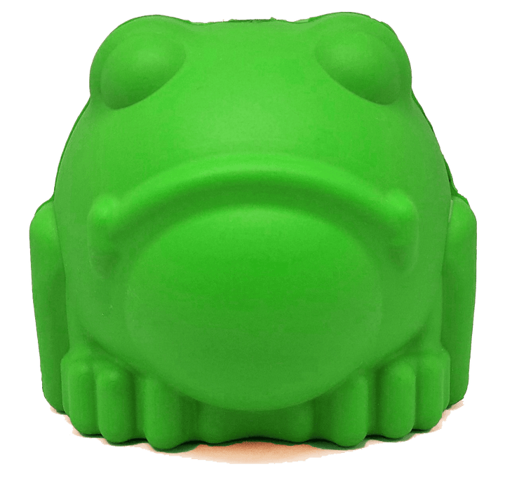 Bull Frog Dog Chew Toy &amp; Treat Dispenser - USA Made | SodaPup