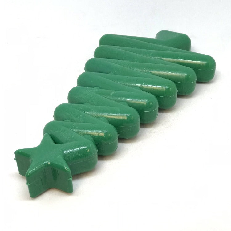 Christmas Tree Nylon Dog Chew Toy for Aggressive Chewers | USA Made &amp; FDA Compliant