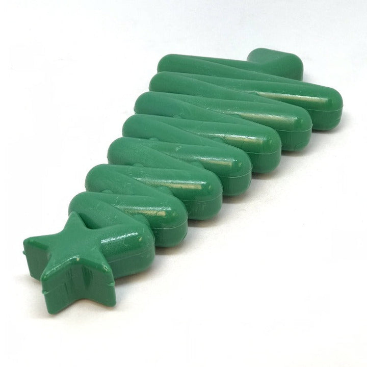 Christmas Tree Nylon Dog Chew Toy for Aggressive Chewers | USA Made &amp; FDA Compliant