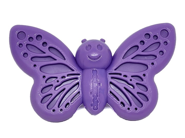 Butterfly Nylon Chew &amp; Enrichment Toy | 2-in-1 for Aggressive Chewers | SodaPup