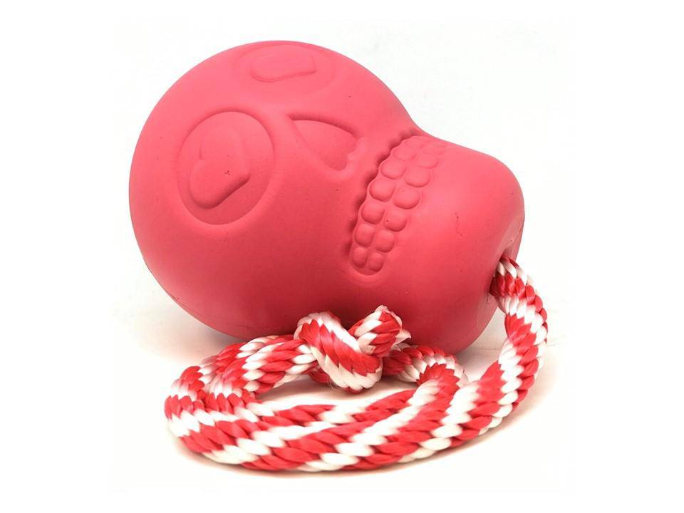 USA-K9 Skull Dog Chew Toy &amp; Treat Dispenser - Made in USA | SodaPup