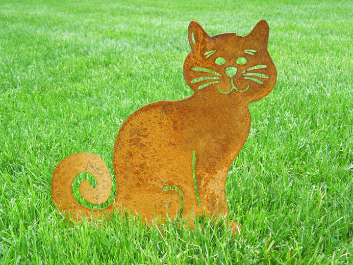 Ziggly Cat Memorial or Wall Hanging